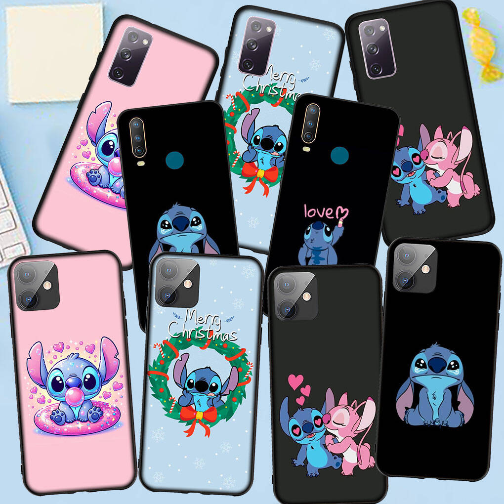 Phone Case for Samsung Galaxy S25 S23 S22 S21 S24 Ultra FE A05 A06 A15 A16 A36 A37 A35 A54 A55 A56 A57 A25 A26 A53 A17 Lovely New Stitch Fashion Cover