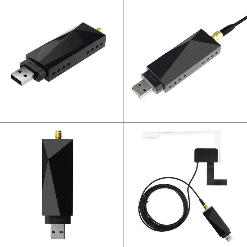 Антенна DAB/DAB+ с USB-адаптером Универсальная для Android Автомагнитолы GPS Стереоприемник DAB DAB+ Сигнал Головное устройство Плеер