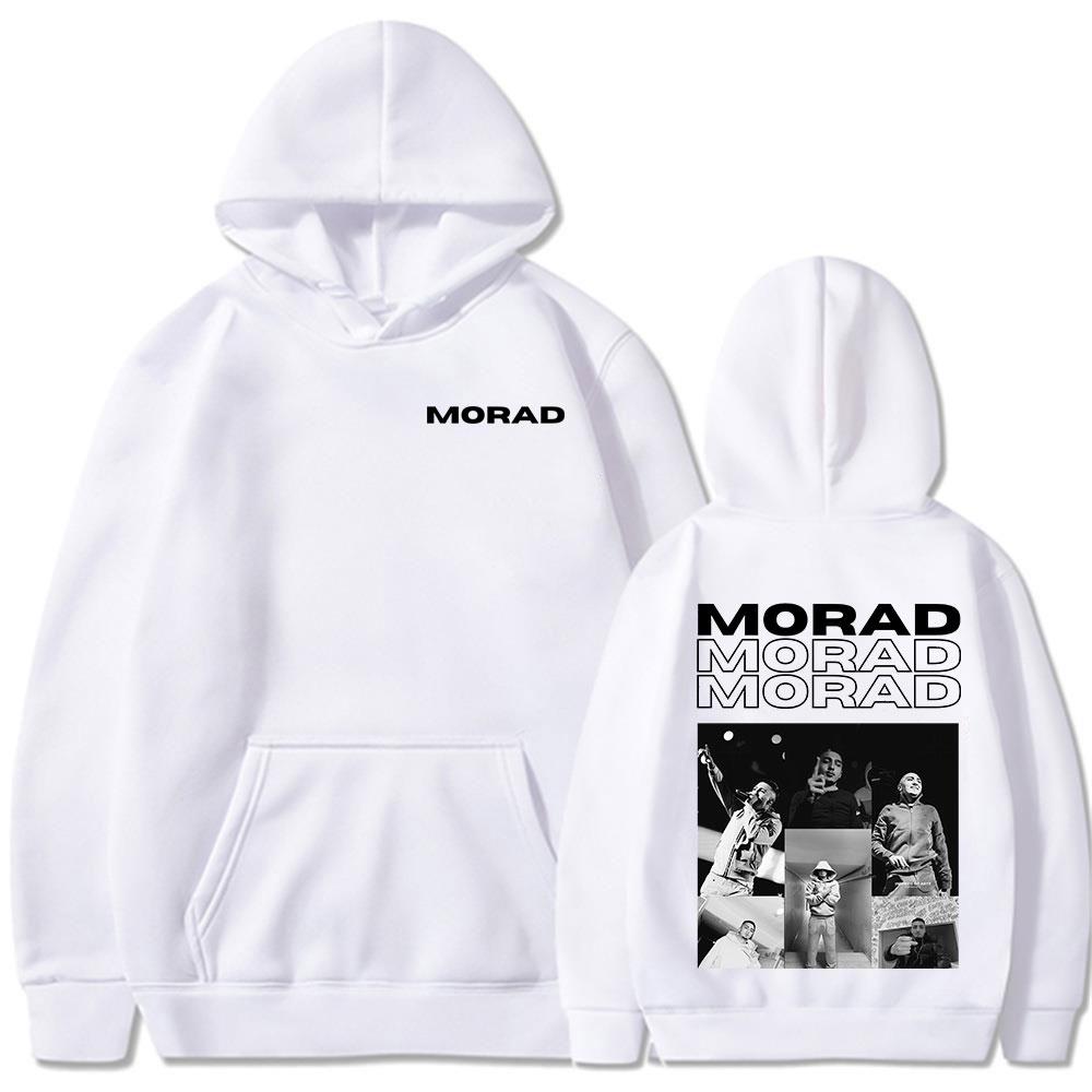 Rapper Morad MDLR Tour Album Hoodies Men's Women Clothing Hip Hop Fashion Hooded Sweatshirts Long Sleeve Pullovers Streetwear