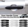 Carbon Fiber Silver Door Handle Cover For Toyota Yaris Cross -2024 Car Decoration Exterior Styling Upgrade Modify A Car