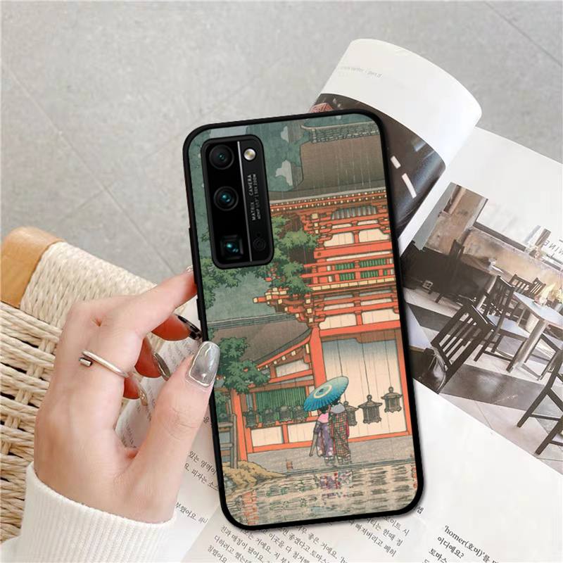 Чехол для телефона в японском стиле Art Japan для Huawei Honor V30 30 9X 7A Pro View 20 10 9 Lite 10I 8C 8X 5A Play Cover