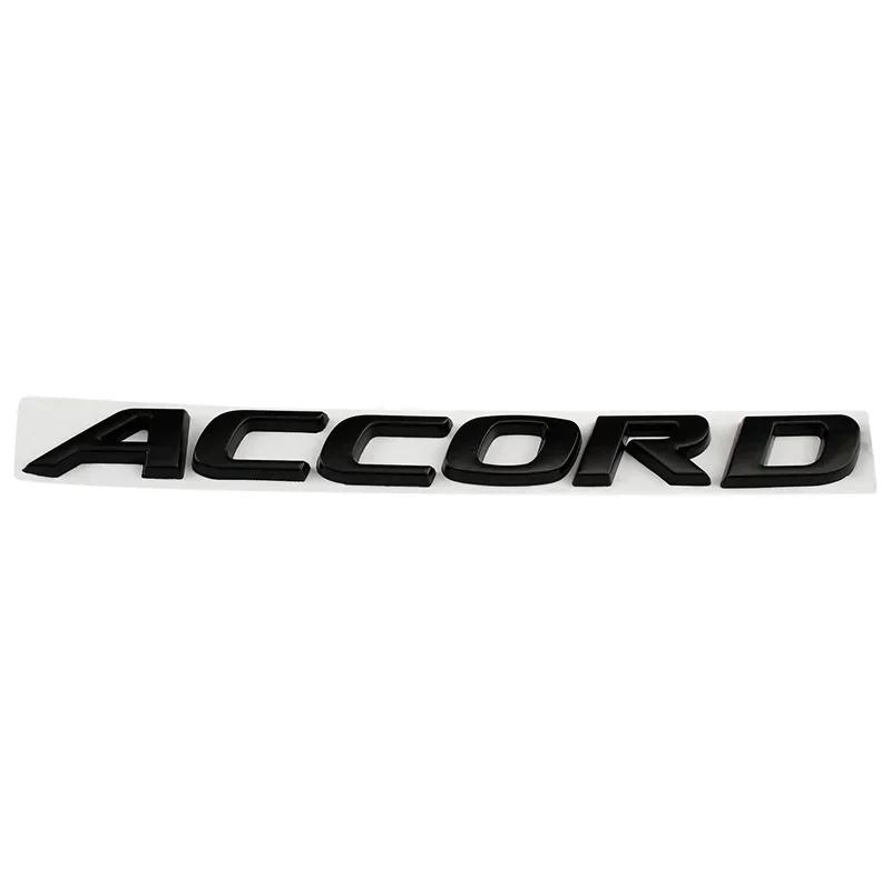 Metal 3D Car Sticker Side Fender Badge Rear Trunk Emblem Decal Styling for Honda Acoord Logo 10th 11th 8th 2025 2023 Accessories