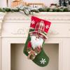 Рождественский чулок Yousheng, подвесное украшение на елку, плюшевые носки с Санта-оленем, снеговиком, конфетами для вечеринок в домашнем офисе