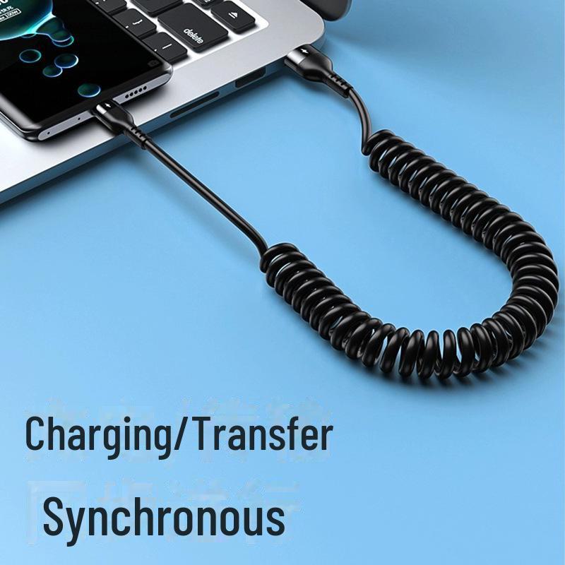 Retractable Apple Data Cable for iPhone 11/14/12/8+/7/6s - Mobile Charging Cord