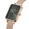 Daniel Wellington Quadro 20x26mm SS Green Dial DW00100445 Wrist Watch