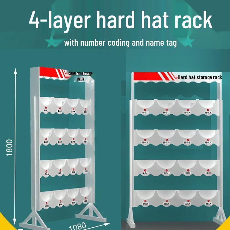 Safety Helmet Storage Rack