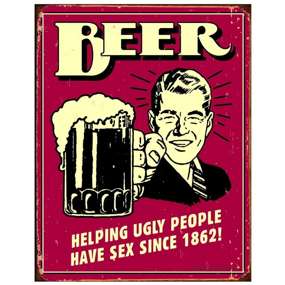 Beer Menu Free Beer Toorrow Metal Tin Signs Posters Plate Wall Decor for Bars Man Cave Cafe Clubs Retro Posters Plaque