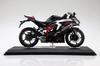 Skynet Completed Bike Kawasaki Ninja Metallic Spark Black x Pearl Flat Stardust White 1/12 ZX-25R
