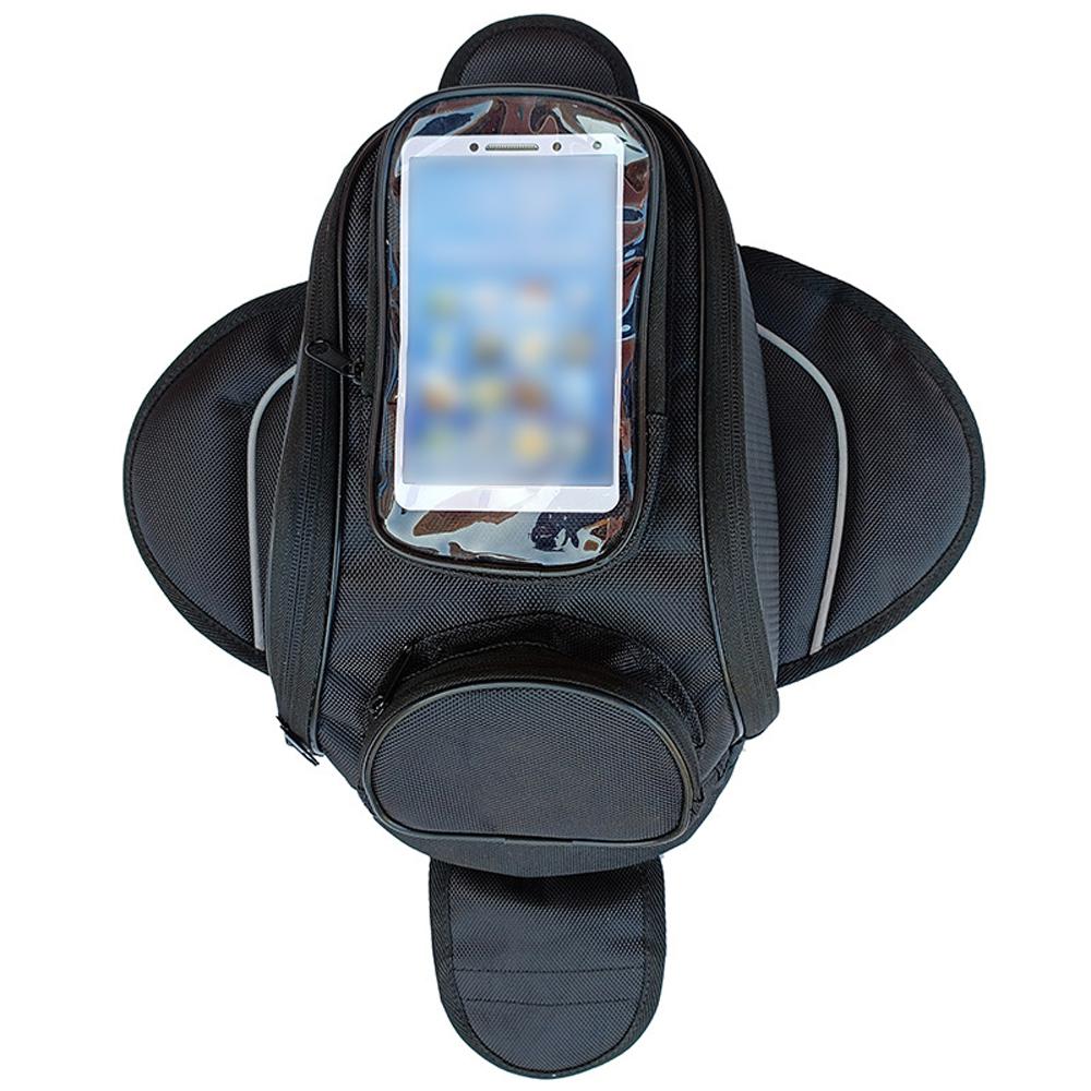 Magnetic Motorcycle Tanks Bag Waterproof 6.5 Inch Touchscreen Phone Pouch Universal Motorcycle
