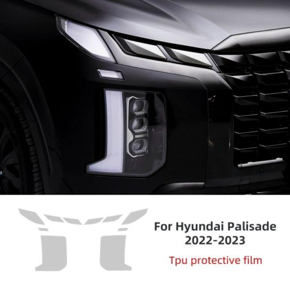 TPU Interior Panel Protective Film for 22–23 Modern Parisian Empire Transparent & Smoked Black Anti-Scratch