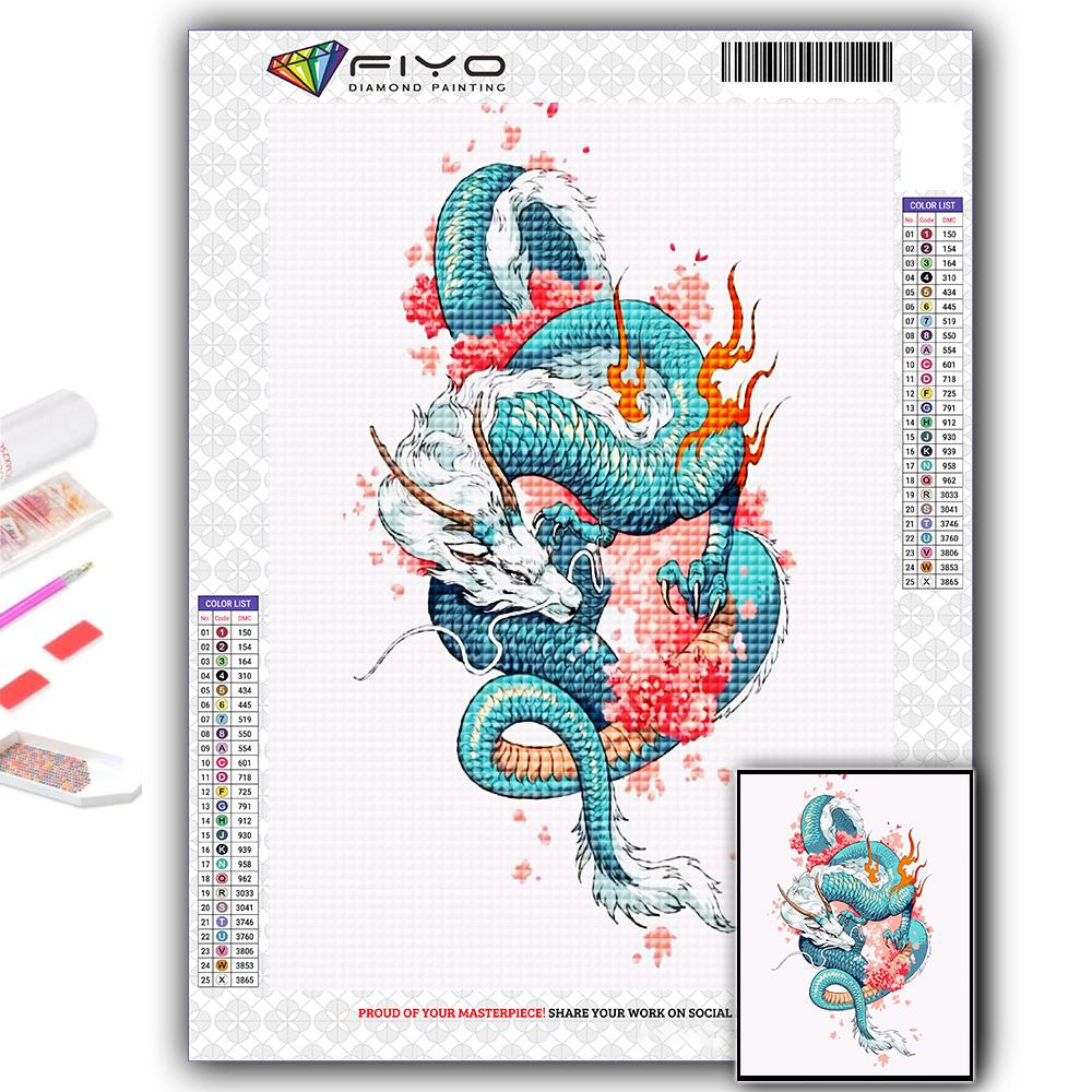 5D DIY китайский дракон вышивка крестом стразы Алмазный рисунок вышивка мозаика домашний декор