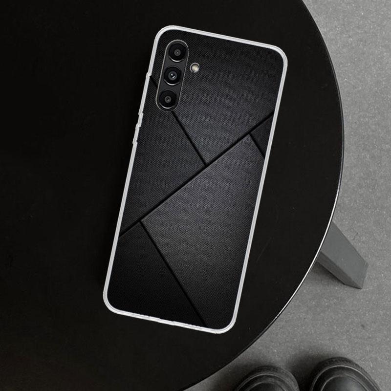 Чехол-накладка с узором из кованого карбона для Samsung Galaxy A17 A16 A26 A36 A56 A57 A37 A15 A25 A35 A55 A14 A24 A34 A54 A13 A23 A3
