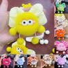 Cute Rabbit Rex Bow Briquettes Elf Action Bag Hanging Cartoon Plush Keychain Toy