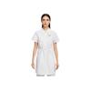Sportswear Everything Wovens Fashion Simple Beautiful Trendy Short Sleeve Dress Women Dresses White HJ1145-100