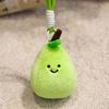 Fruit Plush Toy Backpack Ornament: Persimmon, Apple, Pear, Lemon, Tomato, Pumpkin Doll for Girls