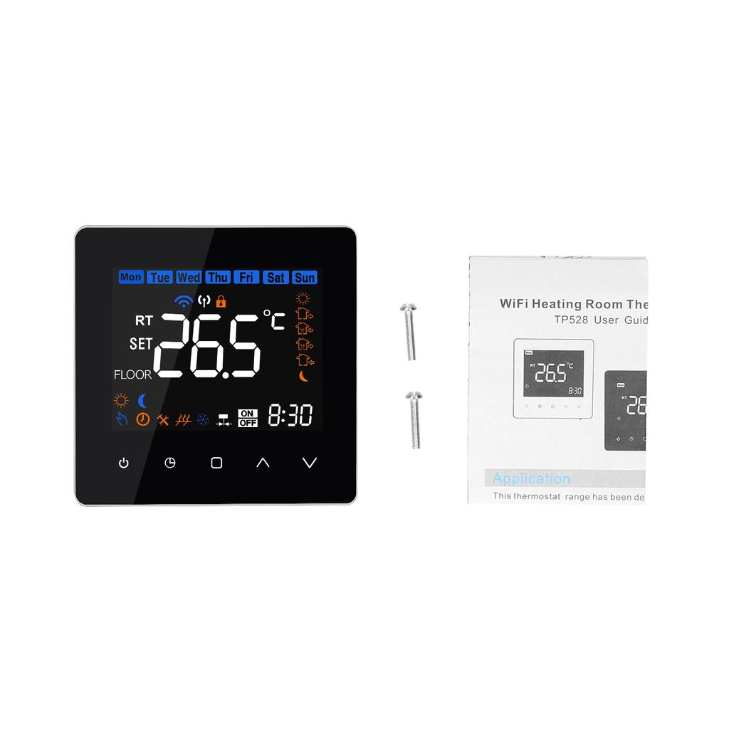 Wi-Fi умный термостат 5A цифровой регулятор температуры для водяного подогрева пола приложение дистанционного управления