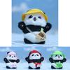 Cute Cartoon Panda Plush Toy Bag Pendant Super Soft Stuffed Animal Keyring