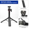 Portable Foldable Tripod for Phone Pocket3 Instra360 Action Cameras Selfie Stick Mini Holder Bracket for Mobile Camera DSLR