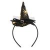 Pumpkin Witch Hat Props Point Cap Festival Skull Headband Halloween Headband Party Hairband Performance Props Decor Headwear