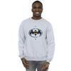 DC Comics Mens The Flash Batman Metal Logo Sweatshirt
