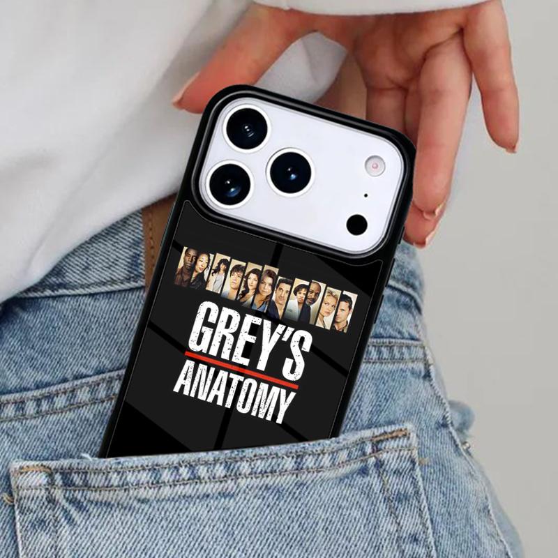 Американский сериал Анатомия страсти Чехол для телефона Медсестра врач для iPhone 16e 15 14 13 12 17 Pro Max Plus Air 17pro Чехол