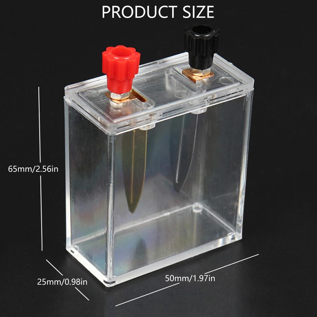 Экспериментальный случай по производству электроэнергии из соленой воды для детей и студентов, изучающих физику и принципы электричества