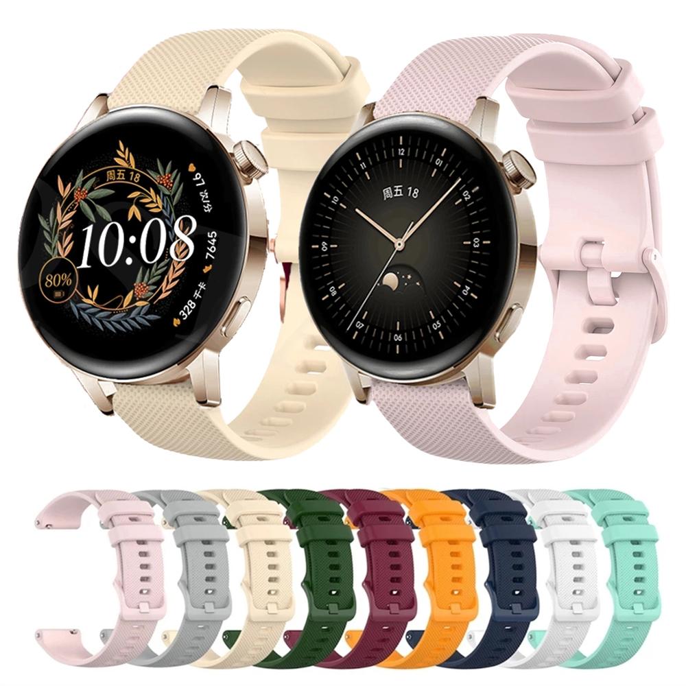 Silicone Strap for Garmin Vivoactive 5/Venu 3S/Venu 2 Plus Smart Watch Band for Huawei Watch GT4 GT 4/3/2