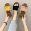 Модная летняя обувь Дизайнерские женские тапочки Пляжные женские сандалии на плоской подошве Zapatos De Mujer