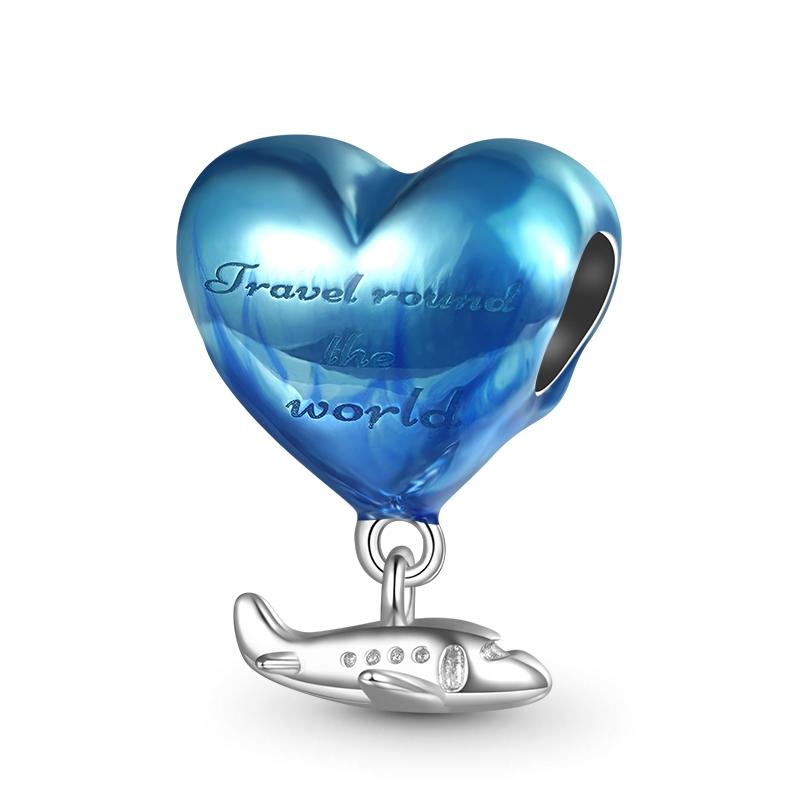 Новые Синие Морские Существа Ракушка Медуза Черепаха Акула Медная Подвеска-Шарм Подходит Для Оригинального Браслета DIY Женские Украшения