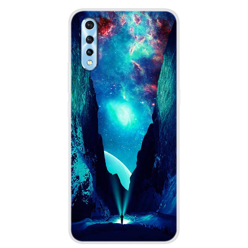 Чехол для Vivo V17 Neo Мягкий силиконовый задний чехол для телефона Vivo S1 1907 6,38" Для Vivo V17Neo V 17 neo 1907 Чехлы Бампер Capa