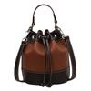 Autumn and Winter New Trendy Fashion Women's Bags Shoulder Messenger Bags Girls Bags Casual Contrasting Color Bucket Bags