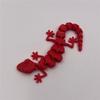 Мини-игрушка-ящерица, напечатанная на 3D-принтере, полностью шарнирная, реалистичная, с подвижными суставами, фигурка, пластиковая, креативная, имитация животного, игрушка