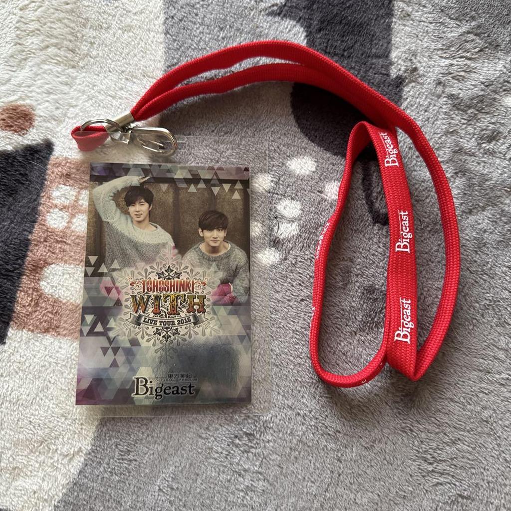 [USED] TVXQ RISE AS GOD CD and photo book, strap