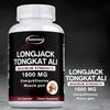 LONGJACK ТОНГКАТ АЛИ - 1600 мг на порцию - Растительный экстракт - Поддерживает умственную концентрацию и прирост силы