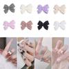 Supplies Nail Charm Parts 10PCS 3D Rhinestone New Bow Accessories Nail