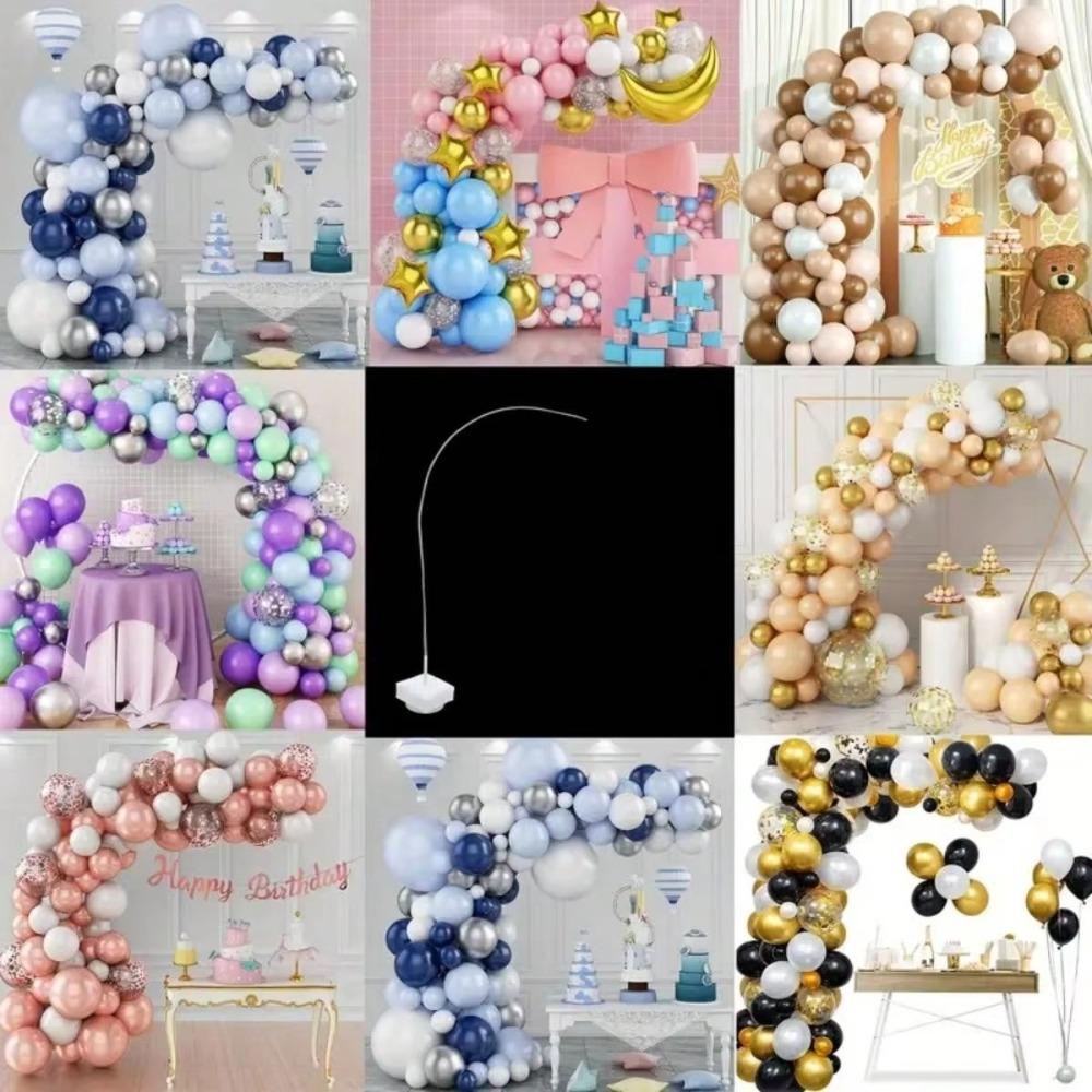 Adjustable Balloon Arch Kit Free Bending Balloon Arch Stand Balloon Column Bracket  Baby Shower