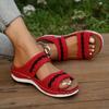 Модные босоножки женские 2024 новые летние туфли женские элегантные босоножки на низком каблуке летние тапочки Zapatos Mujer босоножки на танкетке женские