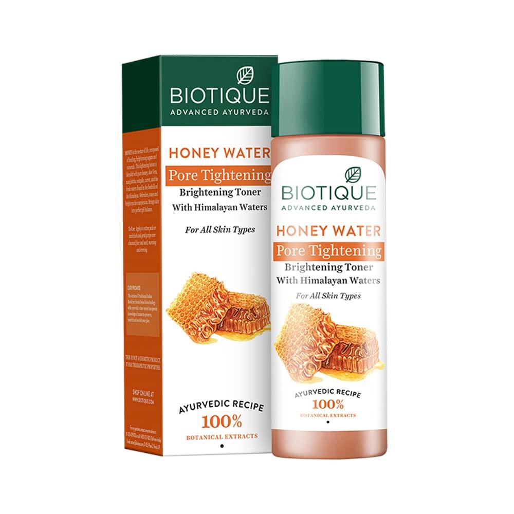 Biotique Honey Gel Foaming Face Cleanser 120ml – Soap-Free, Natural Glow, All Skin Types, Nourishing & Hydrating