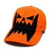 UV Protection Halloween Baseball Cap Lightweight Sunshade Cap Fashion Pumpkin Embroidery Hat  Party