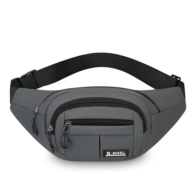 Водонепроницаемая мужская поясная сумка Многофункциональная спортивная уличная сумка большой вместимости на грудь