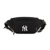 New MLB Canvas Crossbody Bag, Fanny Pack Regular Unisex Black 32BGCS111-50L