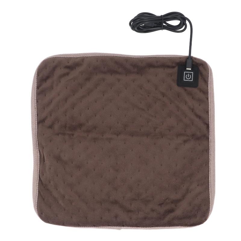 Heated Blanket Electric Throw USB 5W Soft Synthetic Fiber 3 Gear Electric Heating Blanket With 5ft Cable For Keeping Warm In