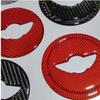 Автомобильные аксессуары для Mini Cooper F54 F53 F55 F56 R60 R57 R58 R55 R56, рулевое колесо, эмблема из углеродного волокна, значок, наклейка, декор, наклейка