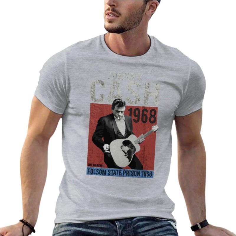 Johnny Cash One More Song Vintage Oversized T Shirt Harajuku UnisexS Clothes Short Sleeve Streetwear Plus Size Tops Tee