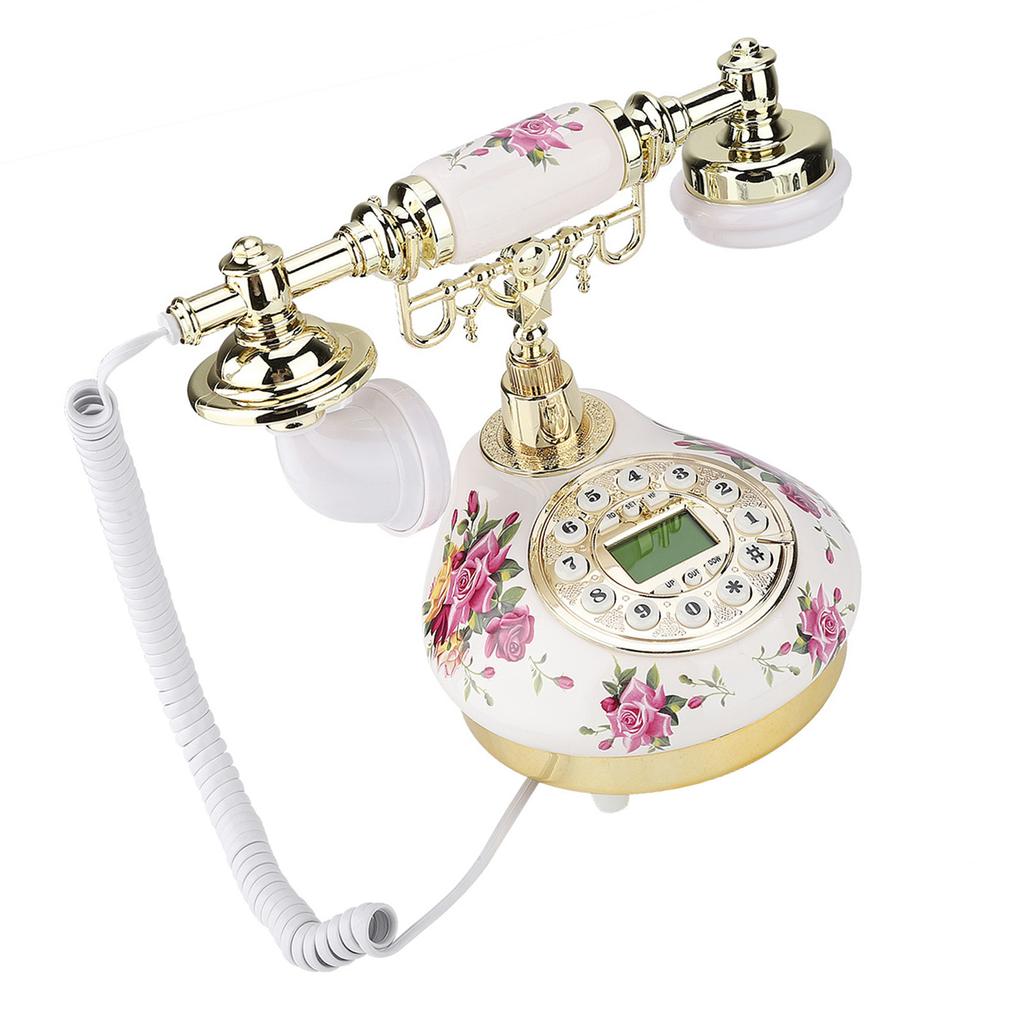 MS-9101 Vintage Retro Imitation Antique Telephone for Home Office Use