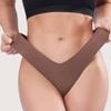 Sexy Large Size Seamless Ice Silk Underwear Women Low Waist Briefs Pure Cotton Crotch Breathable Quick Dry Yoga Sports