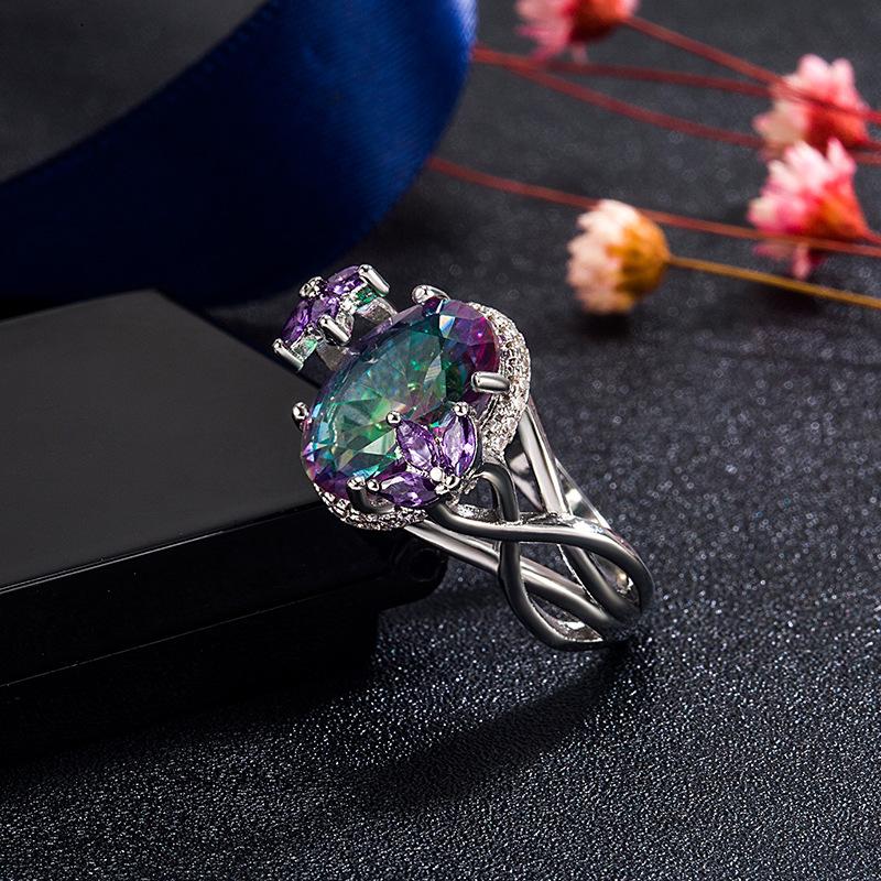 Классическое кольцо Lindon из медного сплава с цирконием, женские ювелирные изделия, свадебный подарок для вечеринки