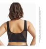 Бюстгальтер больших размеров, женское нижнее белье, сексуальный спортивный бюстгальтер для йоги с открытой спиной, топы с пуш-ап, мягкий бесшовный беспроводной спортивный бюстгальтер, женский 5XL