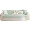 Ice Silk Sofa Cushion Summer Mat  New Leather Sofa Seat Cushion Summer Non-Slip Sofa Cover Cloth Towel