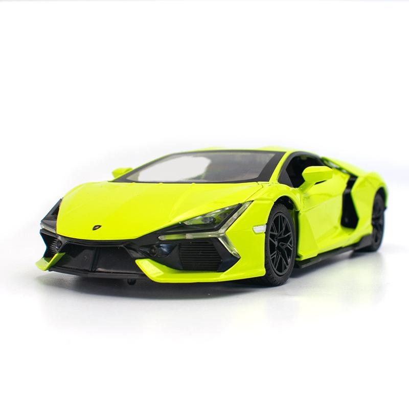 Модель спортивного автомобиля Lamborghini Aventador из сплава, литая под давлением, масштаб 1/24, двери открываются, имитация звука и света, взрослые могут коллекционировать украшения